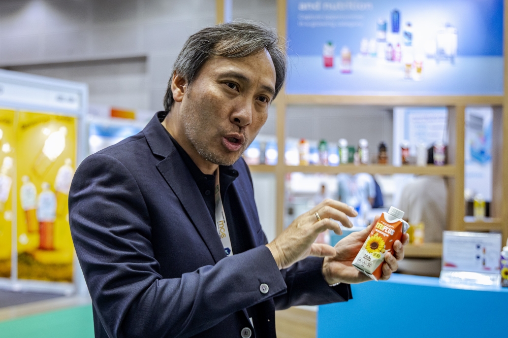 Tetra Pak Marketing Director John Jose explains how sunflower protein is a flexible liquid ingredient that works well with coffee and tea.