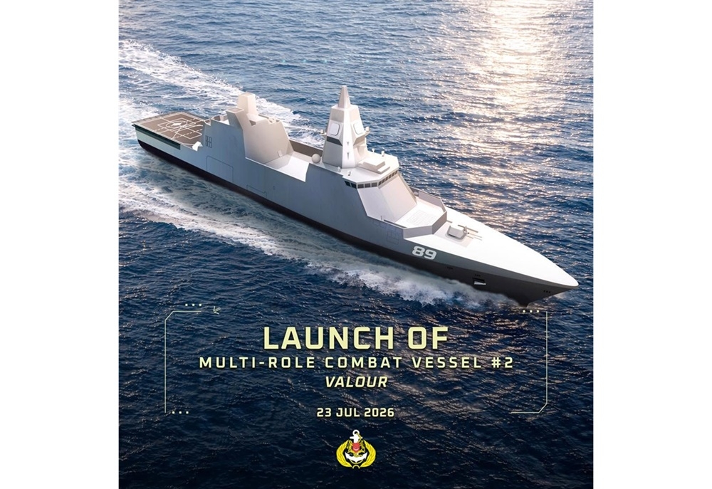 Singapore Navy unveils MRCV Valour, its second Victory‑class multi‑role combat vessel designed for rapid mission reconfiguration