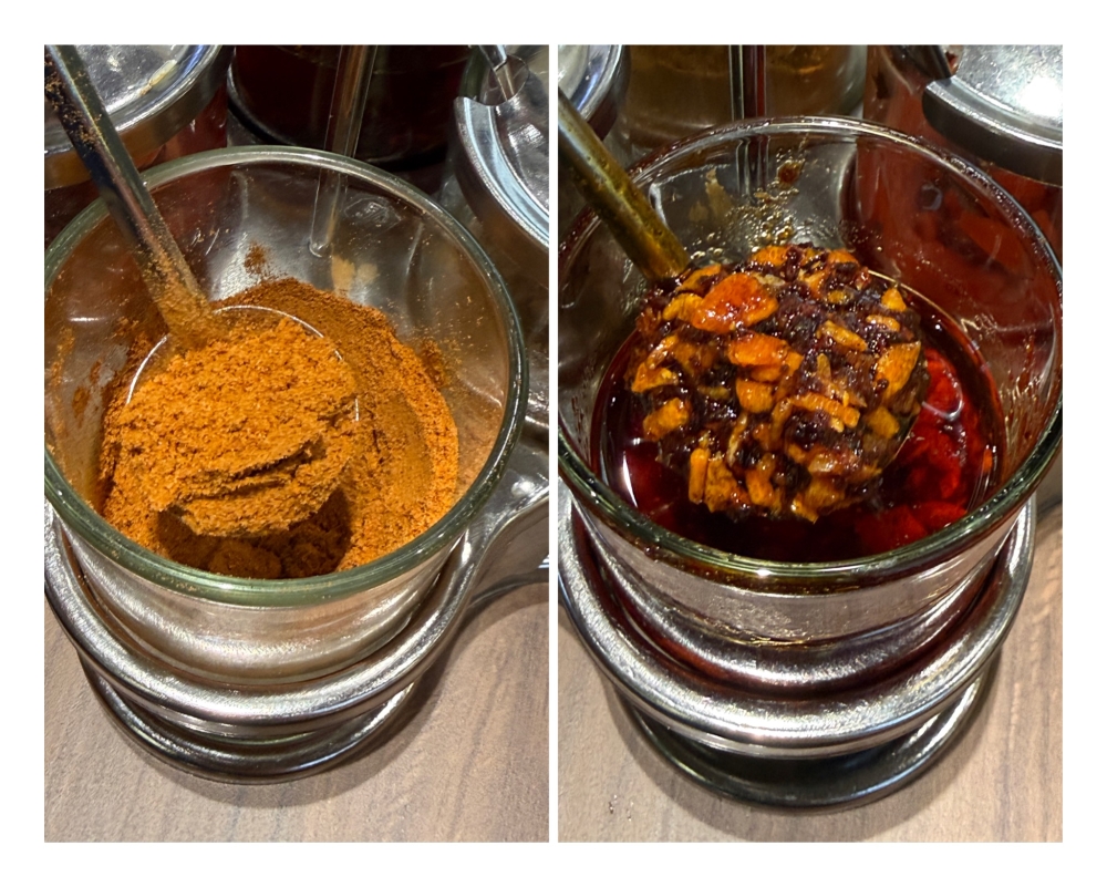 Ramp up the heat with the Original Chilli Powder (left) and Crunchy Chili Oil (right). — Pictures by Lee Khang Yi