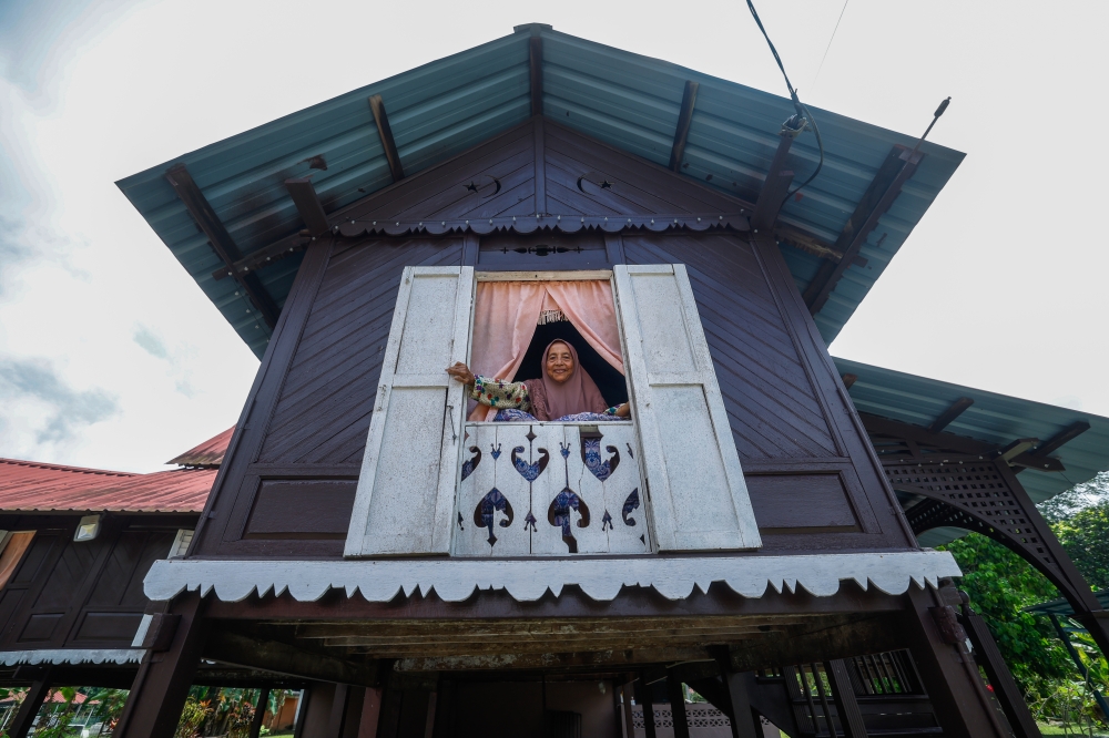 At the age of 84, Durah Bidin — more affectionately known as Wan — continues to faithfully reside in the heritage house left to her by her maternal grandmother. — Bernama pic