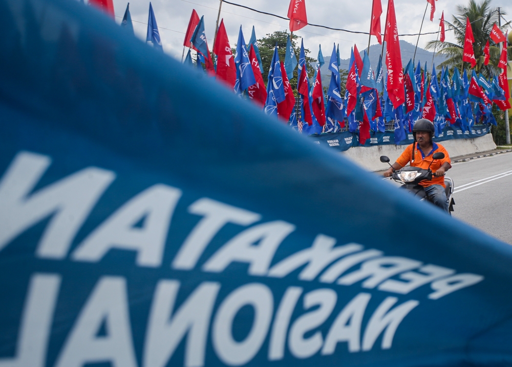 According to the author, while Umno, MCA and MIC may work with PAS-led PN for electoral gains, restoring Barisan Nasional to its former dominance would require more than just political calculations. — Picture by Farhan Najib