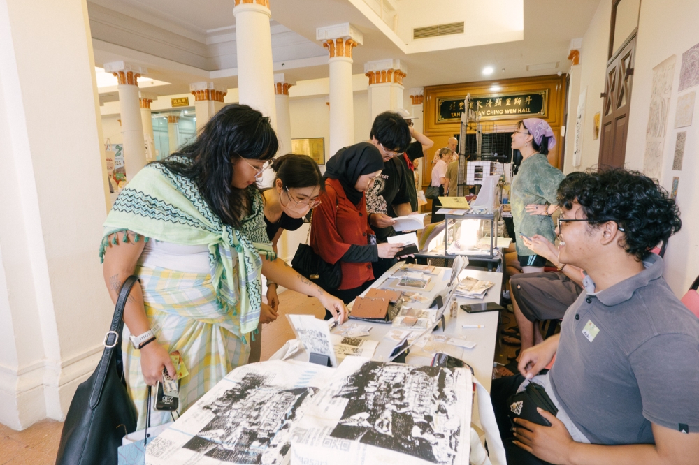 Hundreds of visitors turned up on the second day of KL Zine Etc 2026 to explore zines and artworks by local and international creators. — Picture by Raymond Manuel