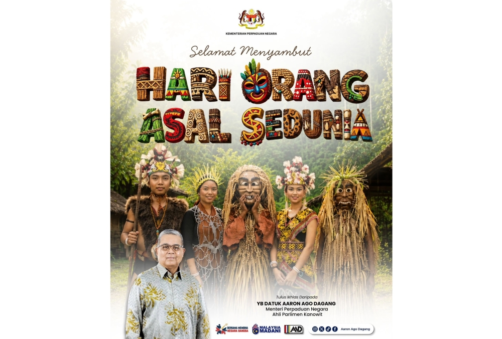 National unity minister says Orang Asal heritage part of Malaysia’s national identity, not separate