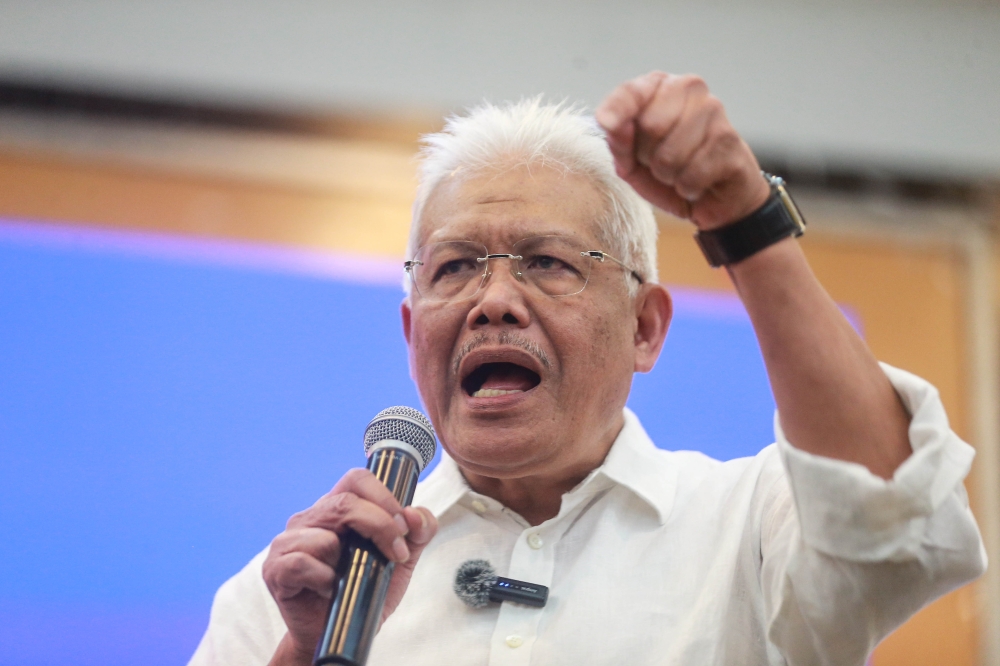 Parti Wawasan Negara’s president Datuk Seri Hamzah Zainudin. — Picture by Sayuti Zainudin
