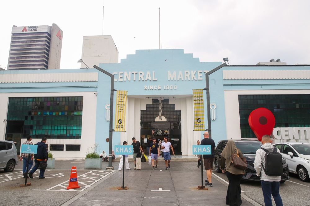 Central Market in Kuala Lumpur was once a bustling wet market during the 1960s. — Picture by Choo Choy May