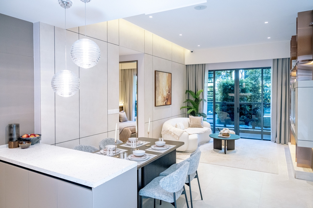 The unit sizes ranging from 506sqft to 2,034sqft, catering to various demographics. —  Picture by Firdaus Latif