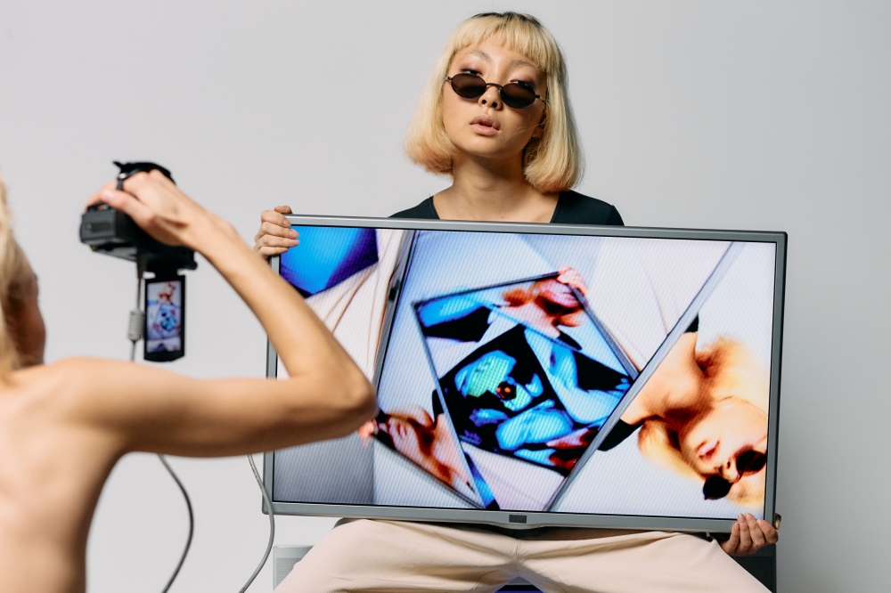 A woman is digitally manipulated in this illustration depicting the growing threat of non-consensual deepfake pornography and AI-generated abuse. — Pexels pic