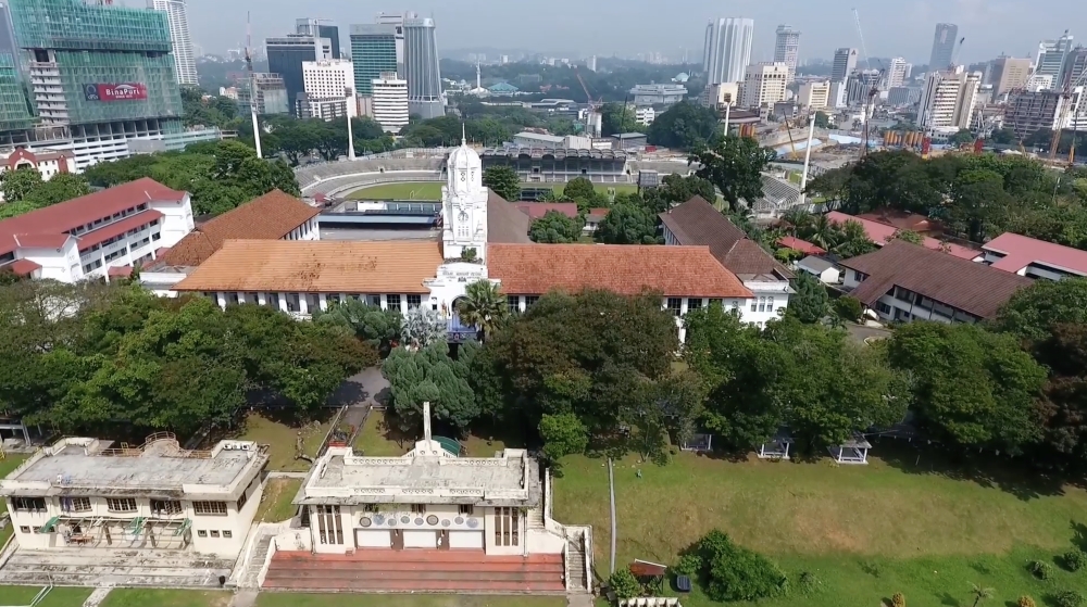 An aerial shot of Victoria Institution in Kuala Lumpur. The author argues that schools build character not through grades alone, but through traditions, discipline and expectations that foster confidence, integrity and civic responsibility. — YouTube screengrab