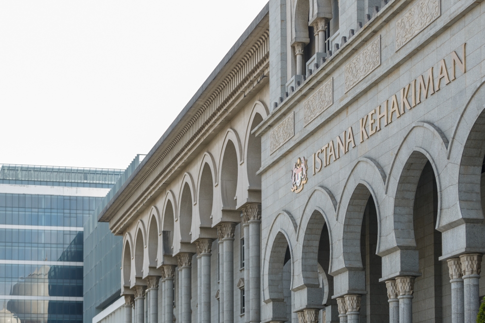 A view of the Palace of Justice in Putrajaya, July 9, 2025. — Picture by Raymond Manuel