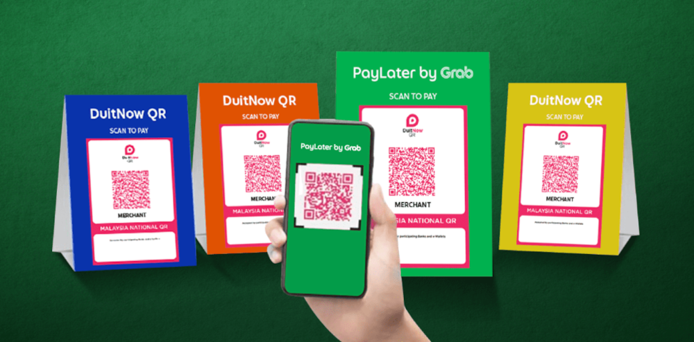 As long as the merchant’s standee features the official DuitNow QR logo, users can scan the code using the Grab app and choose PayLater at checkout. Existing Grab QR standees will continue to support PayLater as usual. — SoyaCincau pic 