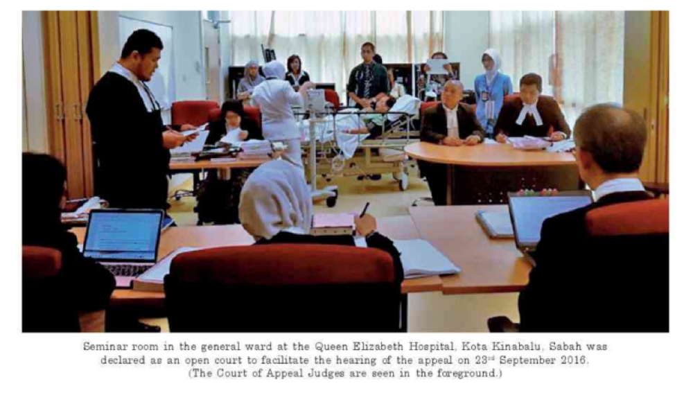 Screenshot from Malaysian Judiciary's 2016 Yearbook. 
