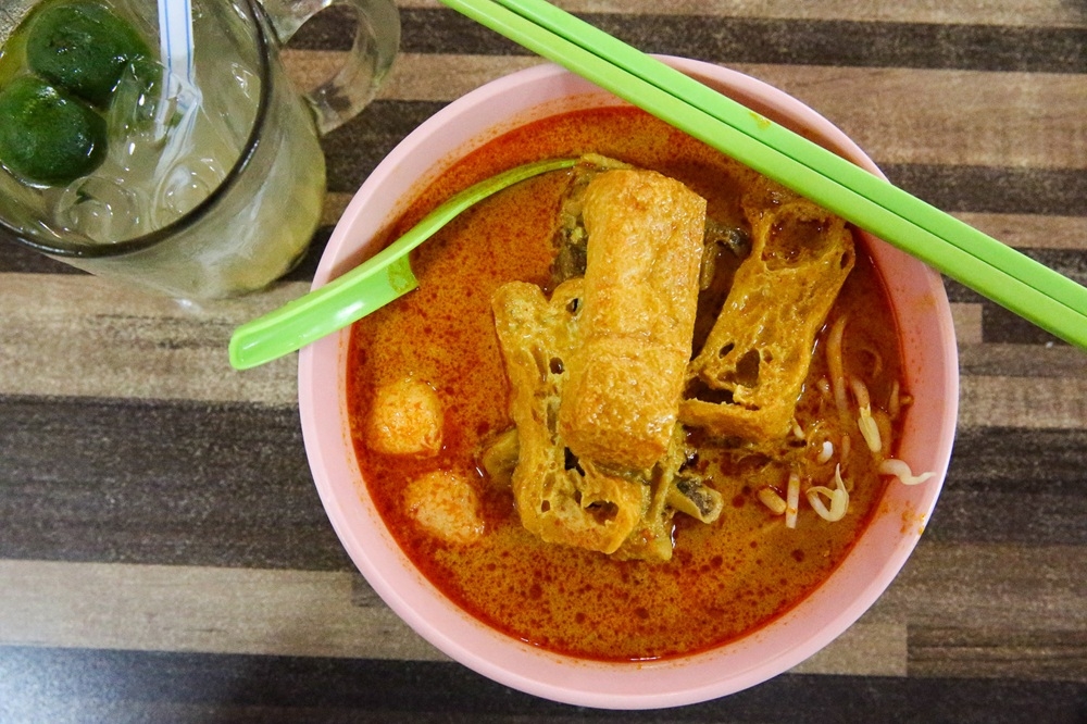 A visit to Restoran Berjaya is incomplete without tasting their iconic curry ‘mee’ that one customer even packed home to freeze and eat when he misses the nostalgic taste. — Picture by Choo Choy May
