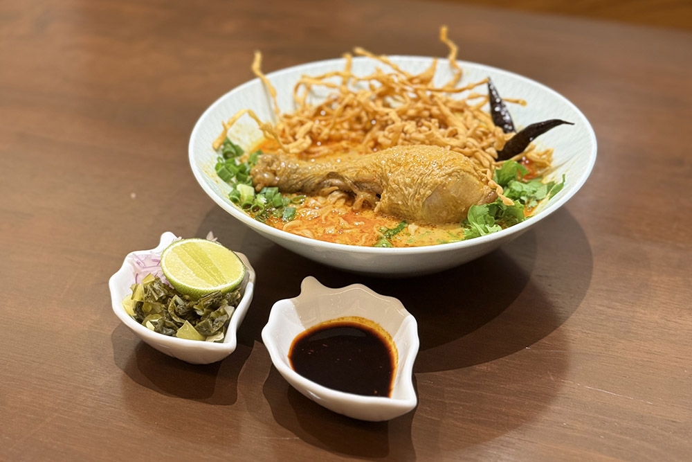 Northern style chicken curry noodle (‘khao soi gai’). — Picture by CK Lim