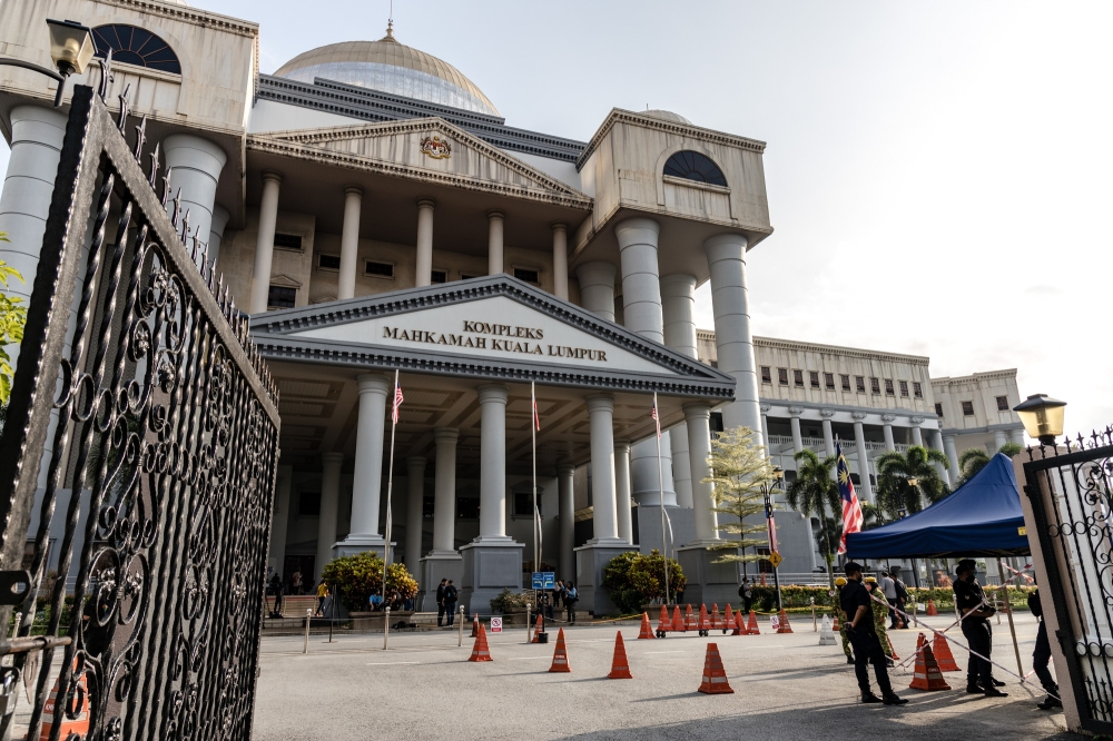 The Kuala Lumpur Courts Complex is one of the busiest courthouses in Malaysa, where many defamation cases are heard. — Picture by Firdaus Latif