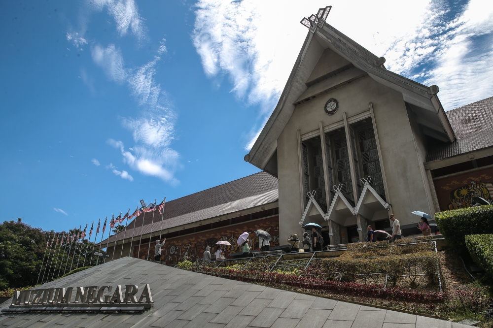 A general view at the Muzium Negara in Kuala Lumpur June 11, 2025. Construction began in 1959 and the museum opened on August 31, 1963, shortly before the formation of Malaysia. — Picture by Yusof Mat Isa