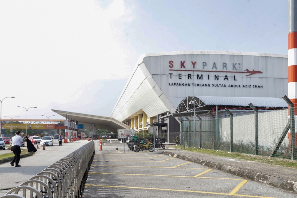 A view of the Sultan Abdul Aziz Shah Airport SkyPark Terminal in Subang July 23, 2024. Opened on August 30, 1965, with what was then South-east Asia’s longest runway, connecting the young country to the wider region and world. — Picture by Raymond Manuel