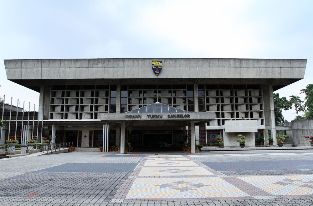 A view of Dewan Tunku Canselor at Universiti Malaya in Kuala Lumpur October 27, 2014. It was built at Universiti Malaya from 1965 and opened in 1966, extending the early post-Merdeka nation-building project into higher education. — Picture by Yusof Mat Isa