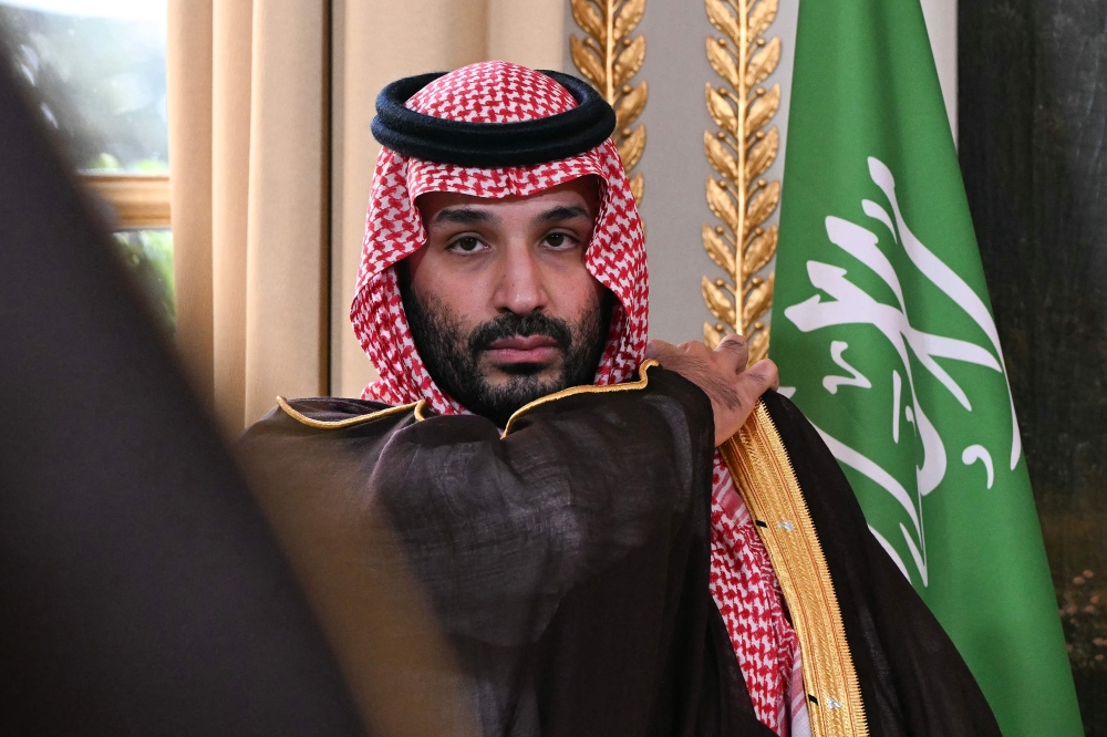 Saudi Arabia’s Crown Prince Mohammed bin Salman looks on as he attends a trade agreement signature ceremony at the Elysee Palace in Paris August 24, 2026. The author argues that the Mecca Accord could give Turkey, Saudi Arabia and Pakistan greater strategic autonomy and deterrence, provided it remains defensive rather than becoming a new regional bloc. — AFP pic