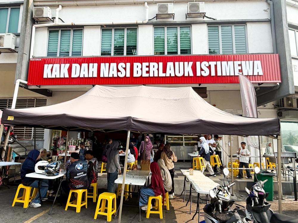 It started as a roadside stall in Kereteh, Kelantan that expanded to this shop in Ampang and from September 12, another outlet will open in Taman Melawati – Picture by Lee Khang Yi