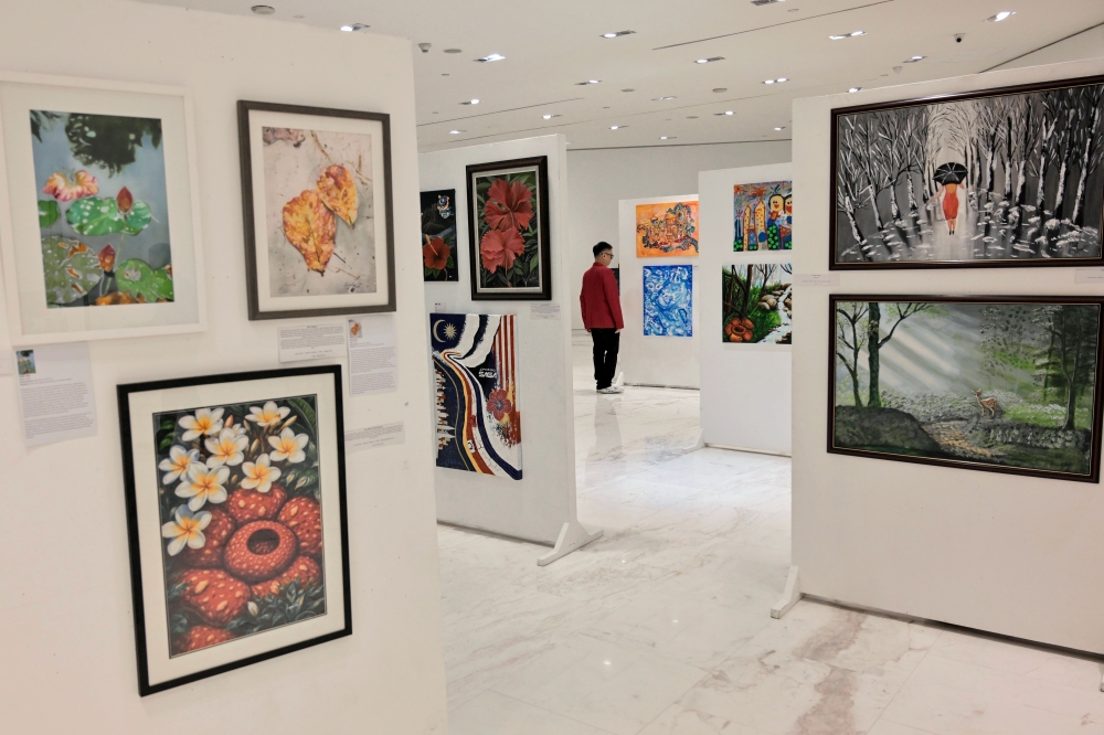 The Merdeka Art Exhibition 2026 – Beautiful Malaysia runs till September 16. — Bernama pic