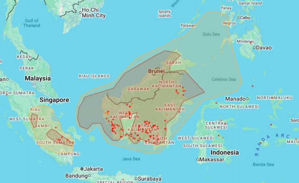 Samarahan moves out of hazardous category as Sarawak haze eases slightly