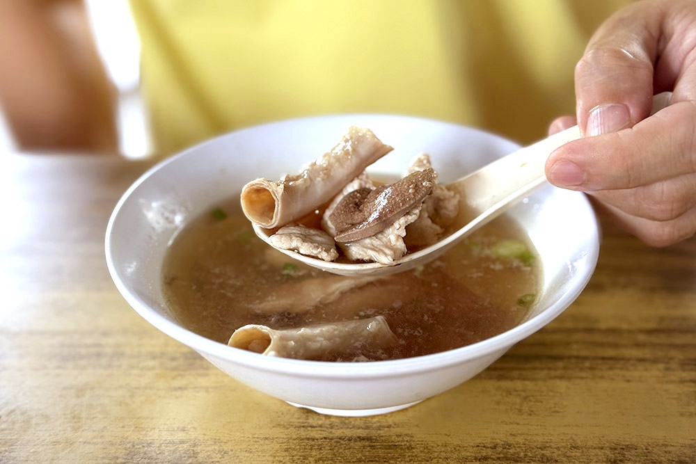 Pork innards in soup. — Picture by CK Lim