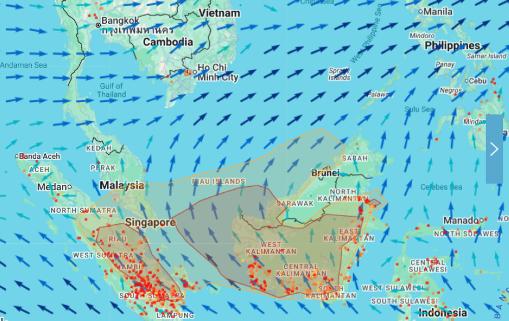 DOE monitors bush and peatland fires in Mukah, Daro in Sarawak amid dry spell