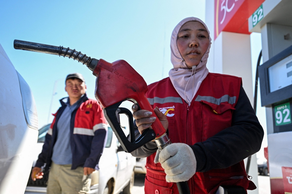 Mongolia has been gripped in recent months by a relentless fuel shortage after Ukrainian strikes on Russian oil facilities disrupted supply, depleting limited stockpiles and raising questions about the landlocked nation's energy security. — AFP pic