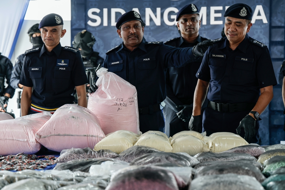 Police uncover RM2.4b drug operation in Puncak Alam, seize 13.17 tonnes in biggest haul this year