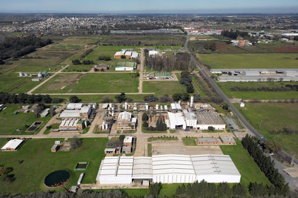 An aerial view of the Clariant and Archroma chemical plants, which were permanently closed in 2025, in the Zarate industrial park, Buenos Aires province, Argentina on August 19, 2026. The Argentine Industrial Union alled on the government to implement measures to mitigate the effects of its decision to open the economy, after reporting the loss of approximately 90,000 industrial jobs since August 2023. — AFP pic