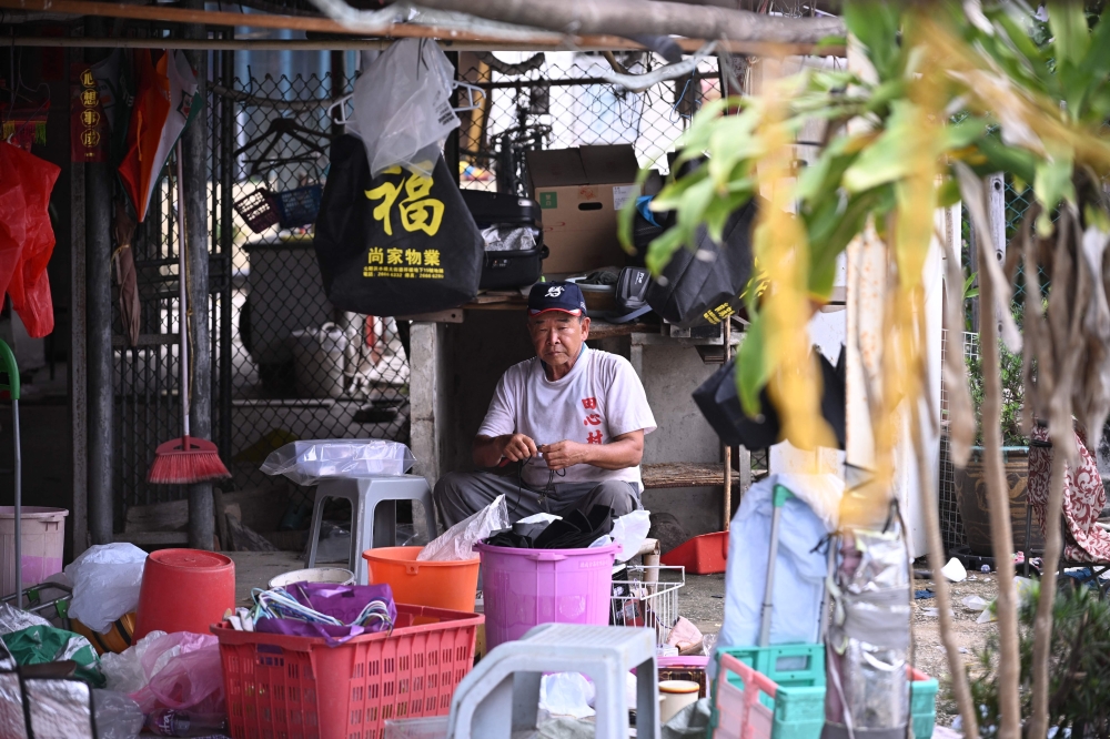 Chan Yuk-tong hoped to spend his remaining years in the row of small, blue-brick houses where he was born and raised, but the 71-year-old’s Hong Kong village home will soon be bulldozed to make way for a vast tech hub. — AFP pic