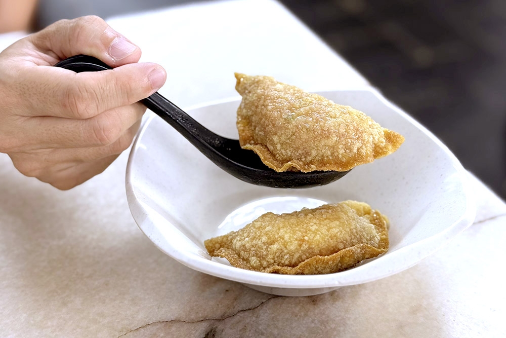Fried ‘sui kow’. — Picture by CK Lim