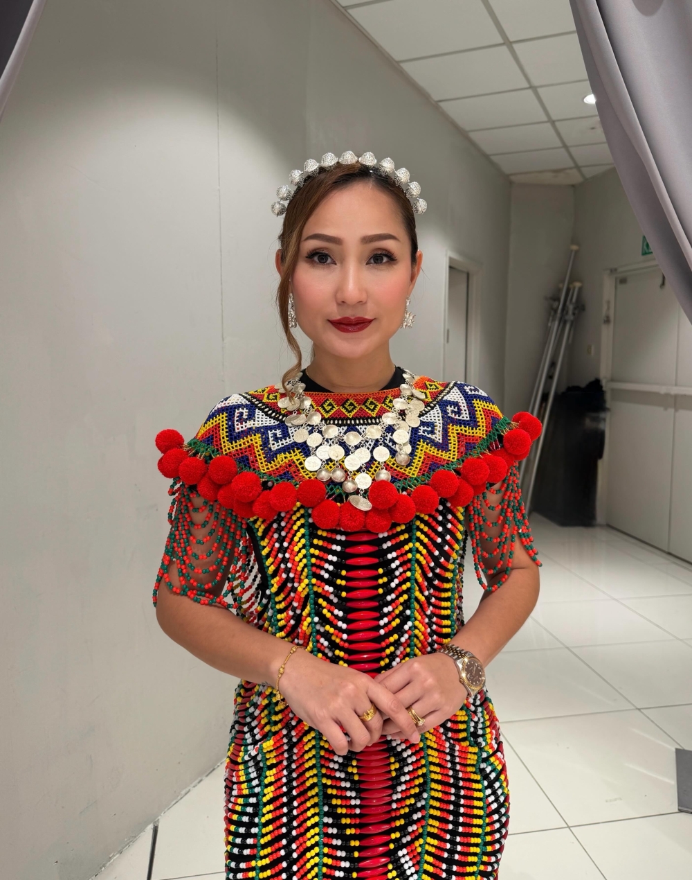 Iban singer and news presenter Melissa Francis believes that Malaysia’s cultural acceptance is rooted in fundamental values like mutual respect and good manners. — Picture via Instagram