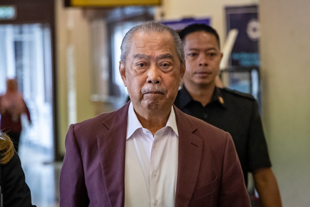 Former Prime Minister, Tan Sri Muhyiddin Yassin is pictured at the Kuala Lumpur High Court Complex on September 2, 2026. Picture by Firdaus Latif