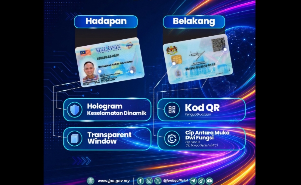 New-generation MyKad applications open tomorrow with enhanced security features