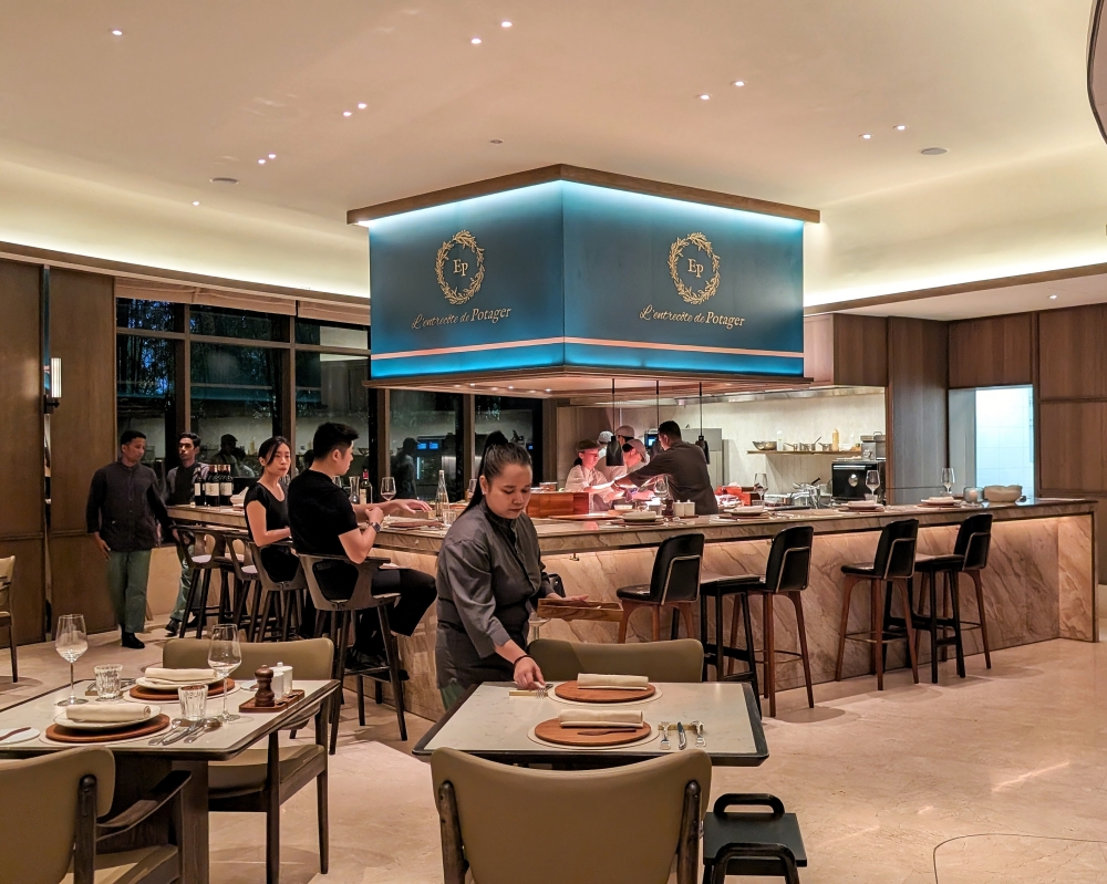 Set within Potager, the interior doesn’t immediately evoke Parisian steakhouse flair — and that isn’t necessarily a bad thing. — Picture by Ethan Lau