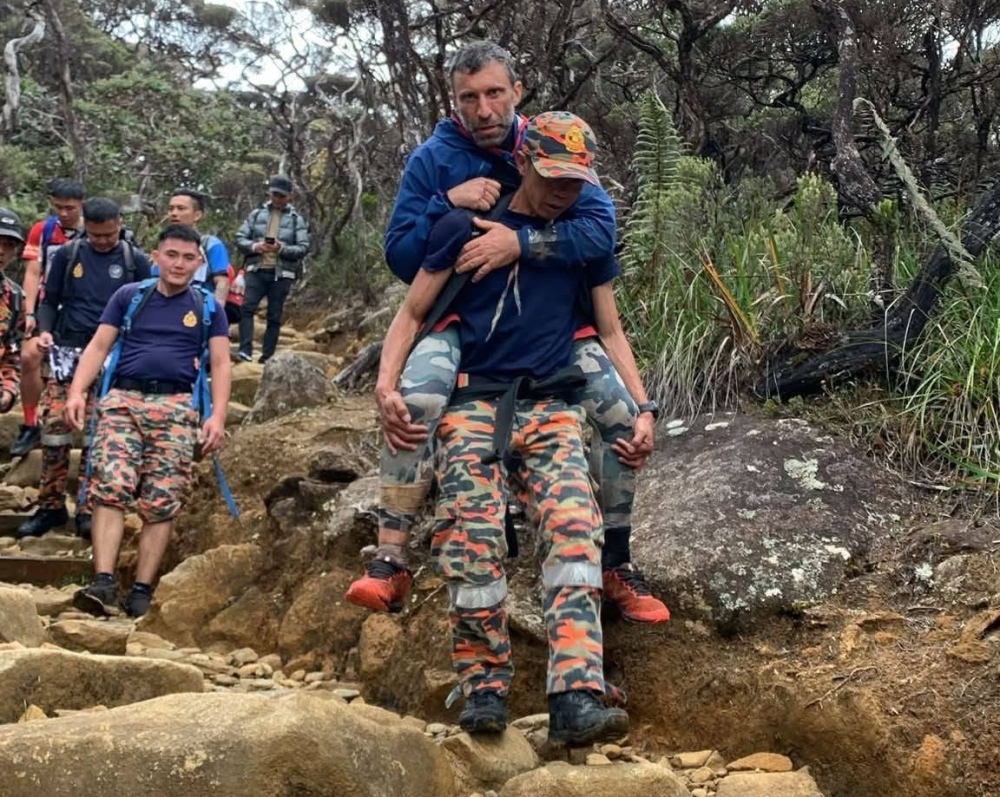 Rescued Croatian hiker fined RM25,000 over Mount Kinabalu climb says trespassing was ‘last thing on my mind’