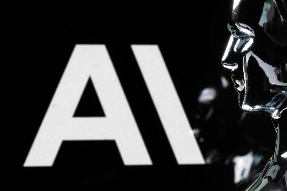 The logo of US AI firm Anthropic is pictured here in Paris, February 13, 2026.  — AFP pic