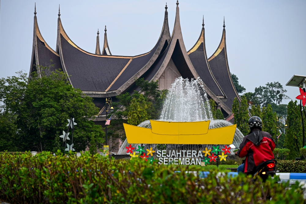 A view of Wisma Negeri in Seremban September 21, 2026. — Bernama pic