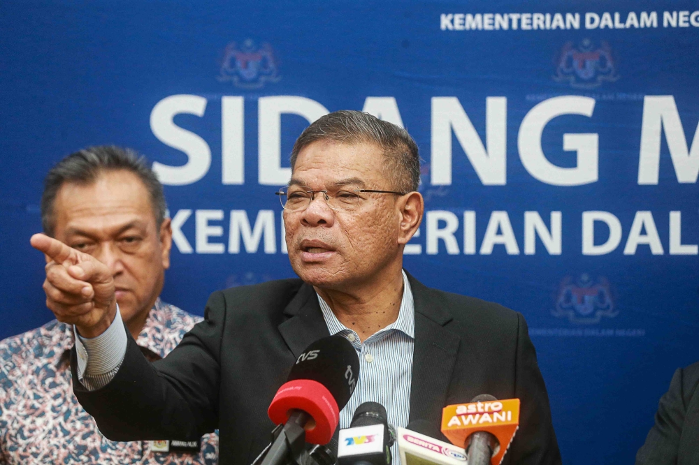 Home minister: Police probing Negeri Sembilan royal dispute from ‘every angle’