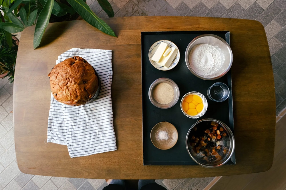 For the final, contestants are required to use designated brands for certain ingredients, including flour, butter and candied fruit. — Picture courtesy of Twenty-Two Bakery