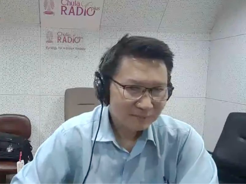 Thai scientist Jessada Denduangboripant warns that giant plastic covers may make flood-protected cars buoyant and prone to mould, urging motorists to secure them and use moisture absorbers. — Screengrab from Facebook/Jessada Denduangboripant