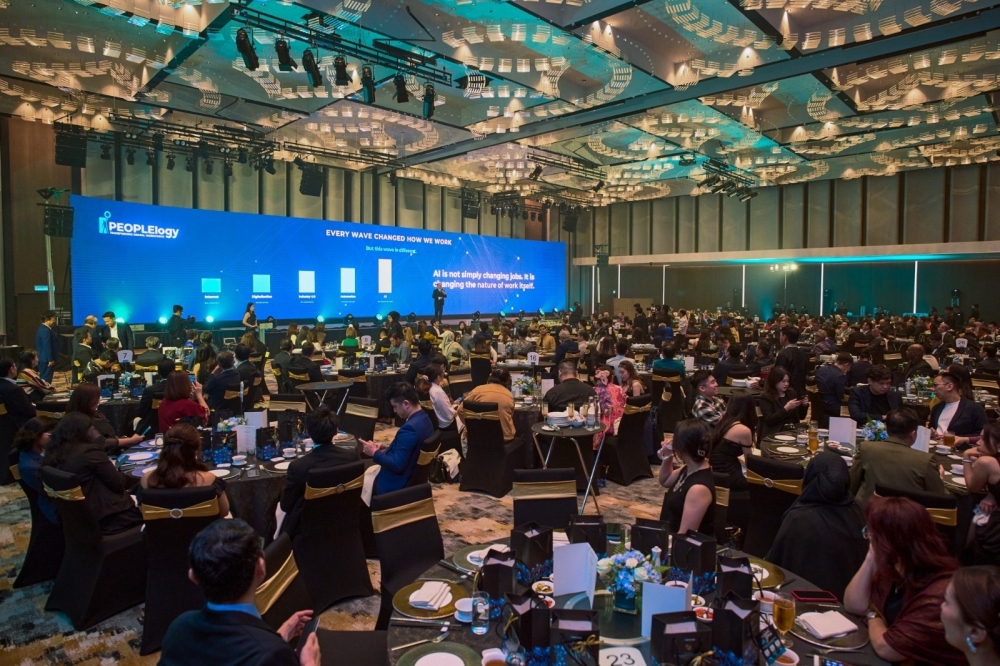 Excitement fills the room as hundreds of Malaysians gather for the launch of the I'm AI READY movement, many keen to find out how artificial intelligence will shape their jobs and careers. — Picture courtesy of PEOPLElogy Berhad