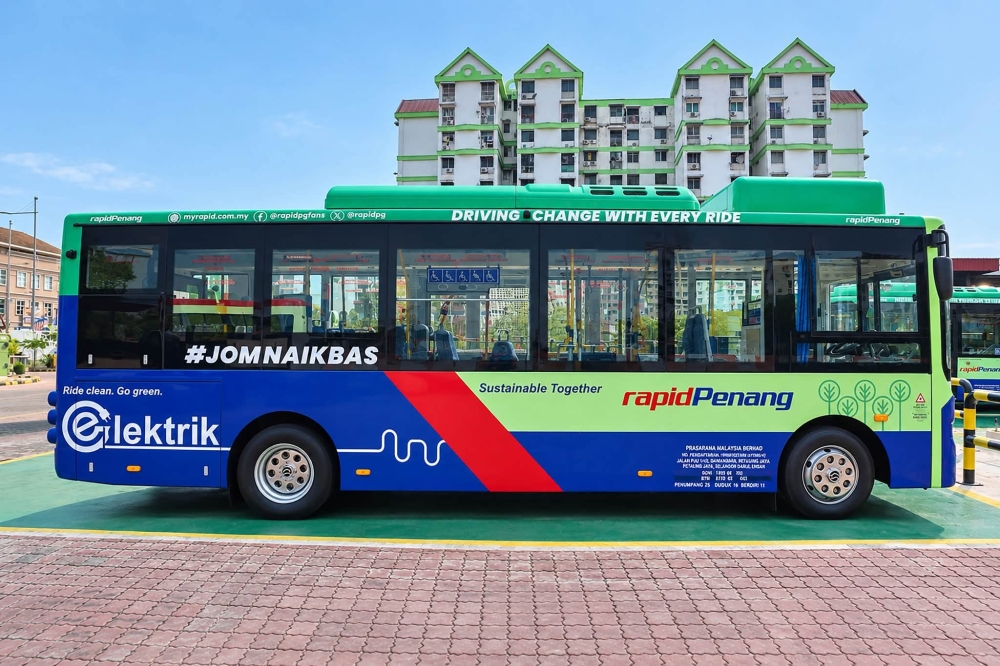 Electric buses hit the test track as Rapid Penang gears up for greener rides