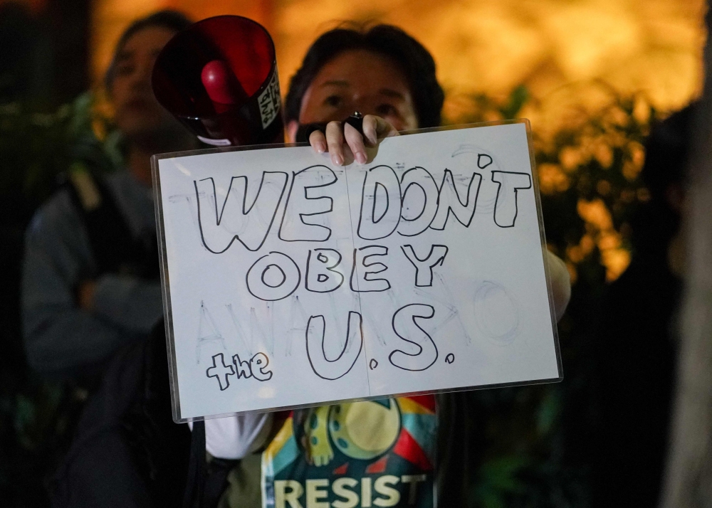 ‘Okinawa is not your amusement park’: Protesters rally over US military violence in Tokyo