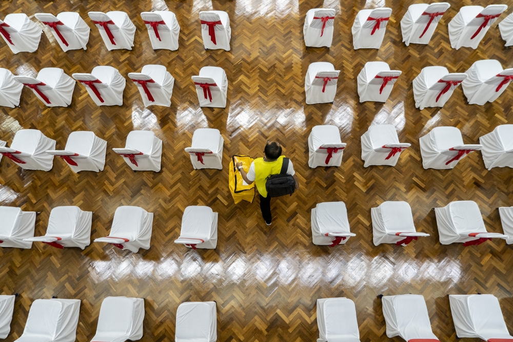 File photo of ballot boxes arriving for vote counting during the Pulai by-election September 9, 2023. Under Article 54(1) of the Federal Constitution, a casual vacancy in the Dewan Rakyat is generally required to be filled through an election within 60 days. — Picture by Shafwan Zaidon