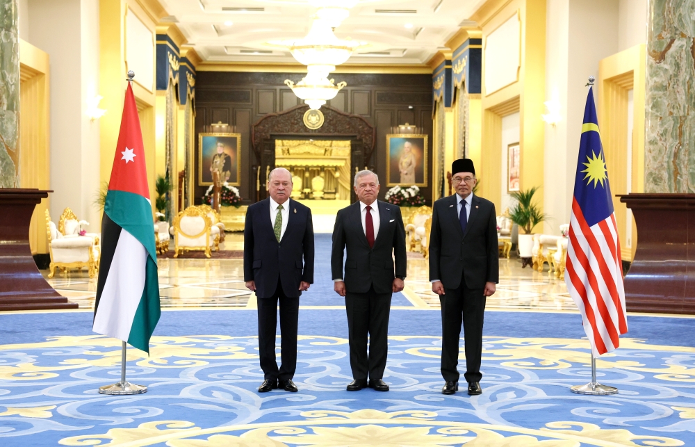Sultan Ibrahim confident of stronger Malaysia-Jordan ties with Abdullah II’s visit
