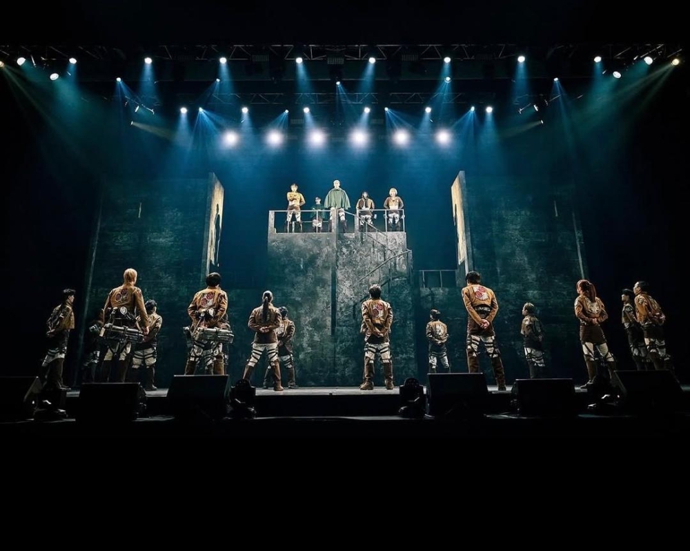 You’ve read the manga, watched the anime, now catch ‘Attack On Titan’ in its Singapore debut in April 2027. — Picture from Instagram/attackontitan_themusical