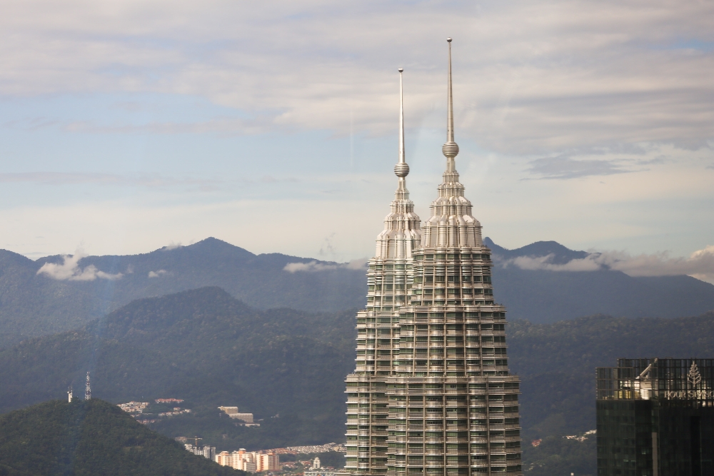 File picture of the Petronas Twin Towers in Kuala Lumpur. ― Picture by Choo Choy May