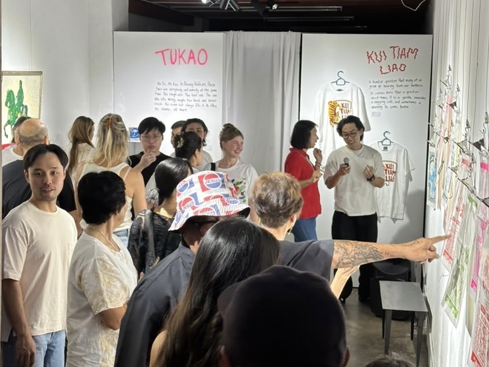 The opening of ‘MaiKea’ by Sumidik at MassHaus. — Picture courtesy of MassHaus